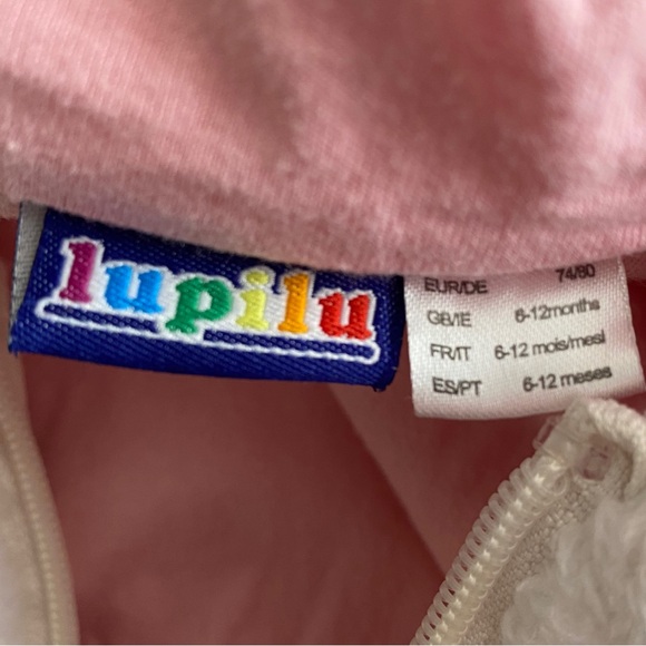 Lupilu, 6-12 M, One Piece Footed Zipper Sleeper, Infant Fleece Penguin Snowsuit - Picture 4 of 4